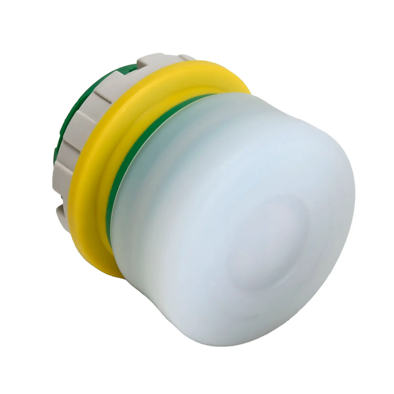 Produktfoto 1 von Idec XW1E Not-Aus-Drucktaster, Panel, Ø 22 mm, DPST, Rot, Weiß IP69K, IP40, IP65, 11.5 mm, x 34.1 mm, Drehrückstellung