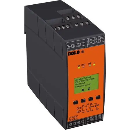 Produktfoto 1 von Dold UH6937 Überwachungsrelais 3-phasig, DIN-Hutschiene, 24 V dc, 230V ac