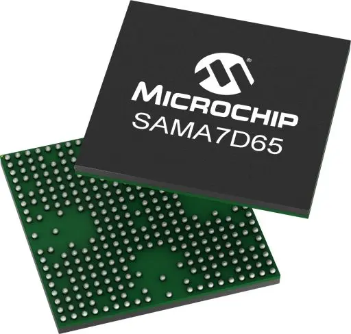 Produktfoto 1 von Microchip AEC-Q100 Klasse 2 Mikrocontroller Oberfläche SAMA7D6 ARM Cortex A7 ARM 16 bit 1 GHz TFBGA 427-Pin