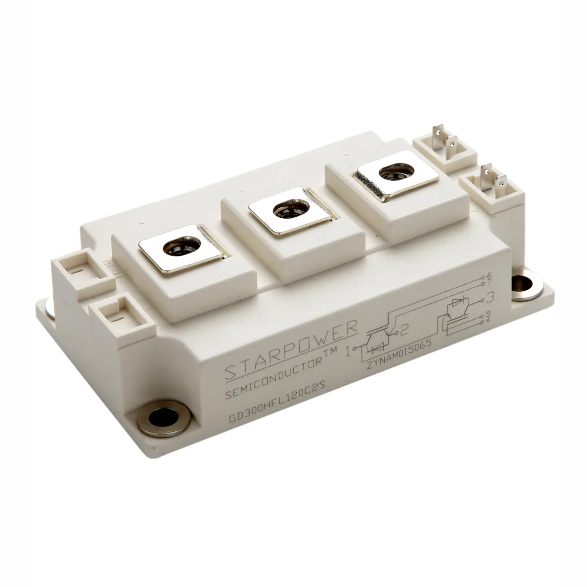Produktfoto 1 von Starpower IGBT-Modul / 40 A Doppelt, 1200 V 2450 W, 7-Pin Modul