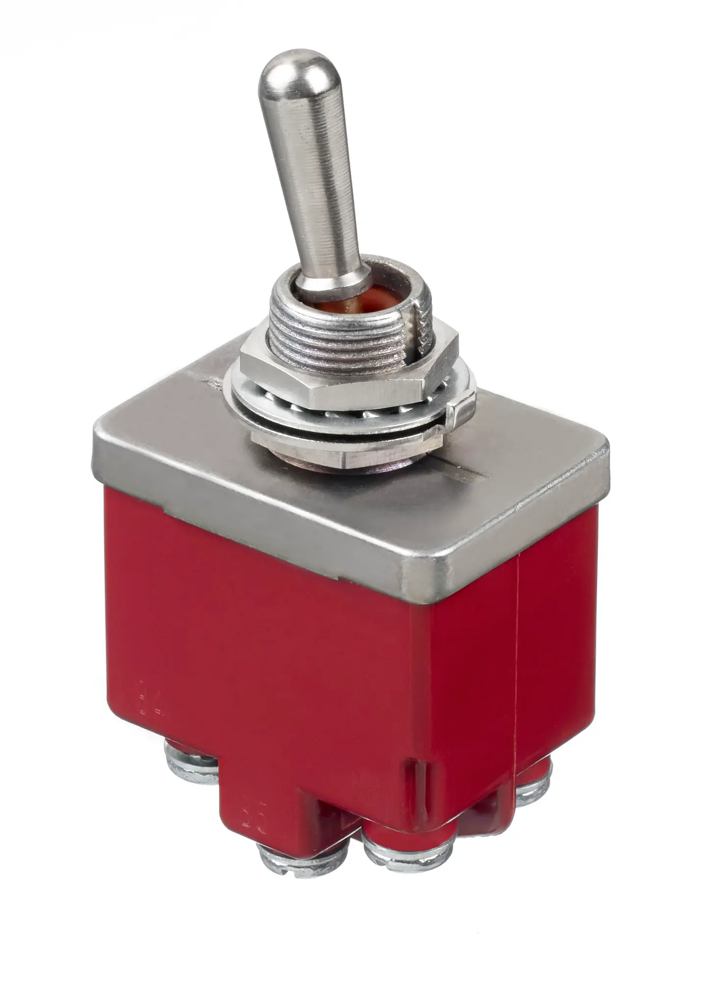 Produktfoto 1 von APEM Panel Kippschalter DPST, Ein-Ein, 28 V dc, 250 V ac, 15A, IP67, Schraube