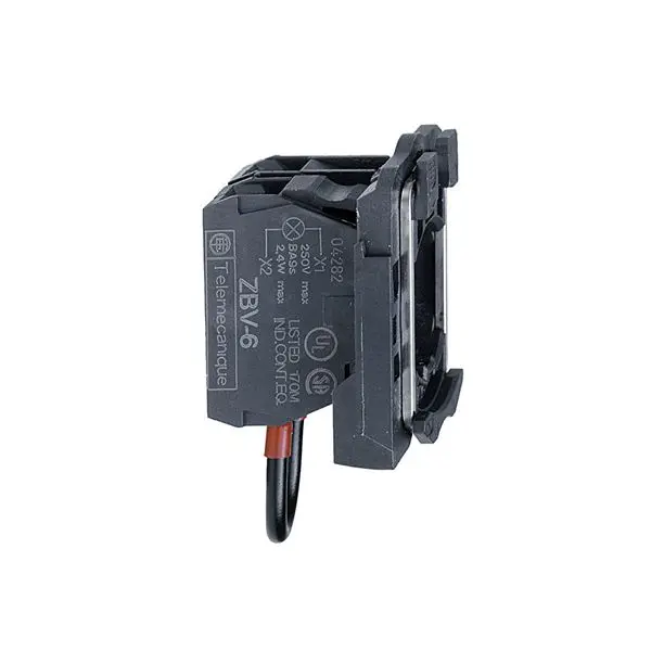 Produktfoto 1 von Schneider Electric ZB5A Druckschalter Schraubanschlussklemme Weiß, IP69K, IP40, IP69, IP66