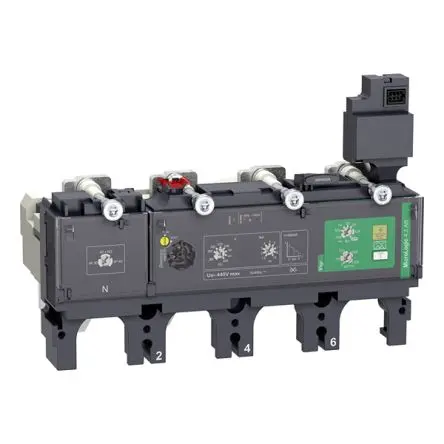 Produktfoto 1 von Schneider Electric 440V ComPact ComPacT NSX Geräteschutzschalter Geräteschutzschalter für NSX630/400 / 100A