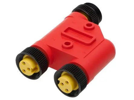 Produktfoto 1 von Molex, Gerade Rundsteckverbinder Adapter 1, IP67 2 Mini-Change Stecker