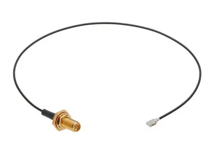 Produktfoto 1 von Molex 73230 Koaxialkabel, konfektioniert Buchse, 50 Ω Stecker, 305 mm, Gerade, RP-SMA
