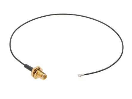 Produktfoto 1 von Molex 73230 Koaxialkabel, konfektioniert Buchse, 50 Ω Stecker, 305 mm, Gerade