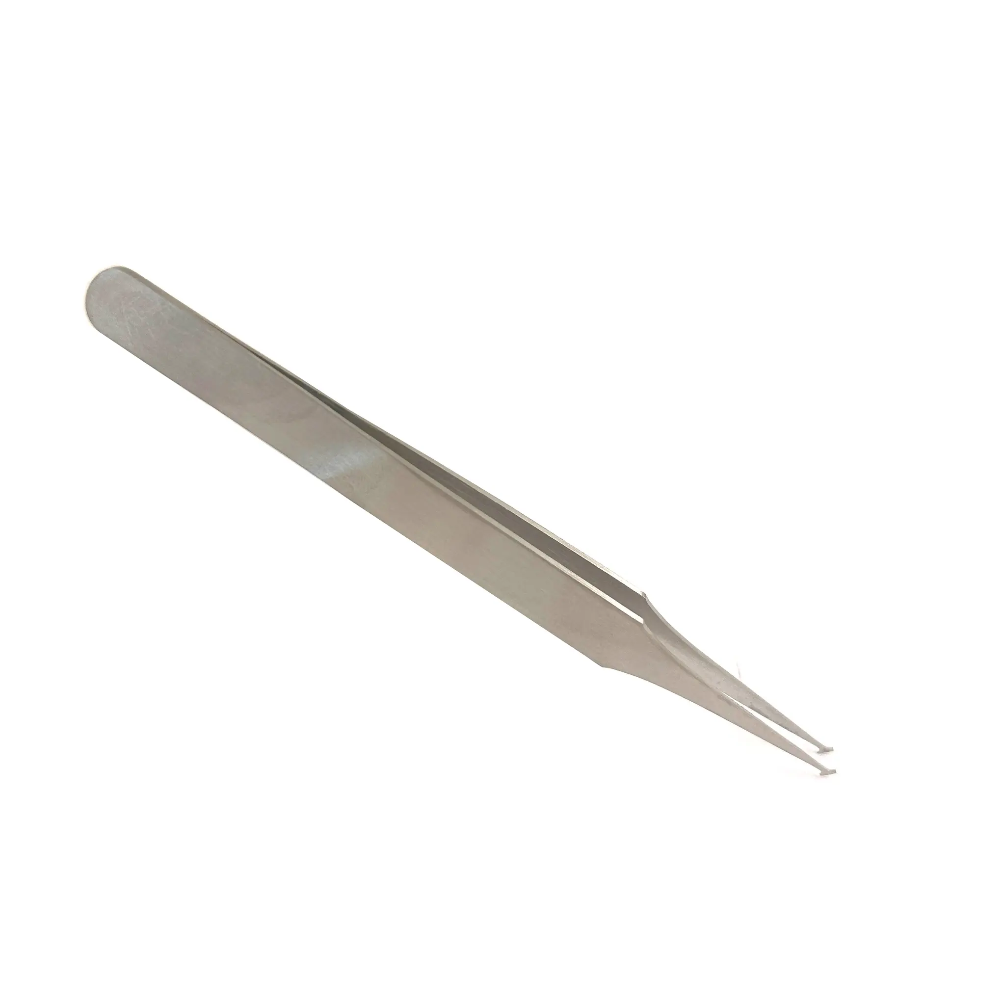 RS PRO Austenitstahl Pinzette, 120 mm Gerade, Spitze Winkel Antimagnetisch 1-teilig