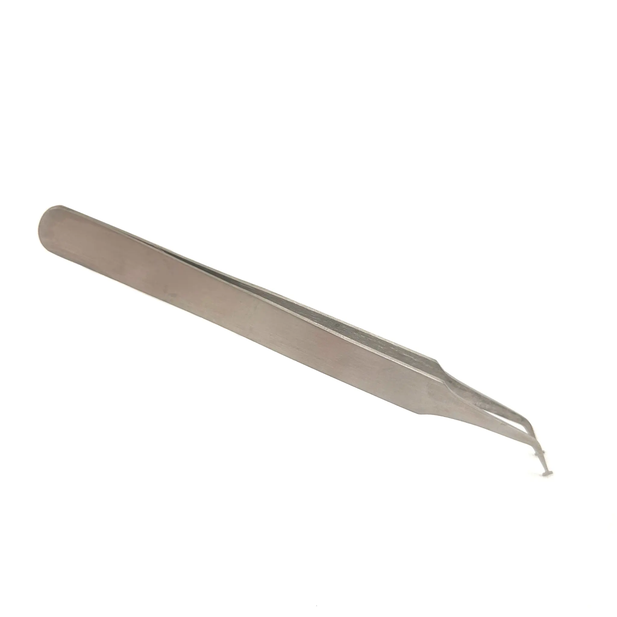 RS PRO Austenitstahl Pinzette, 120 mm Gerade, Spitze Gebogen Antimagnetisch 1-teilig