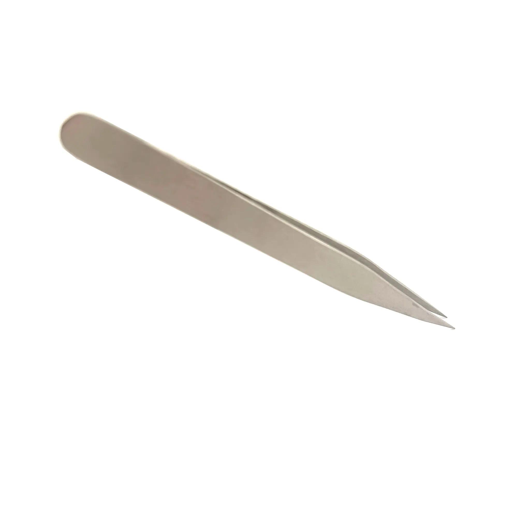Produktfoto 1 von RS PRO Austenitstahl Pinzette, 115 mm Gerade, Spitze Gerade Antimagnetisch 1-teilig