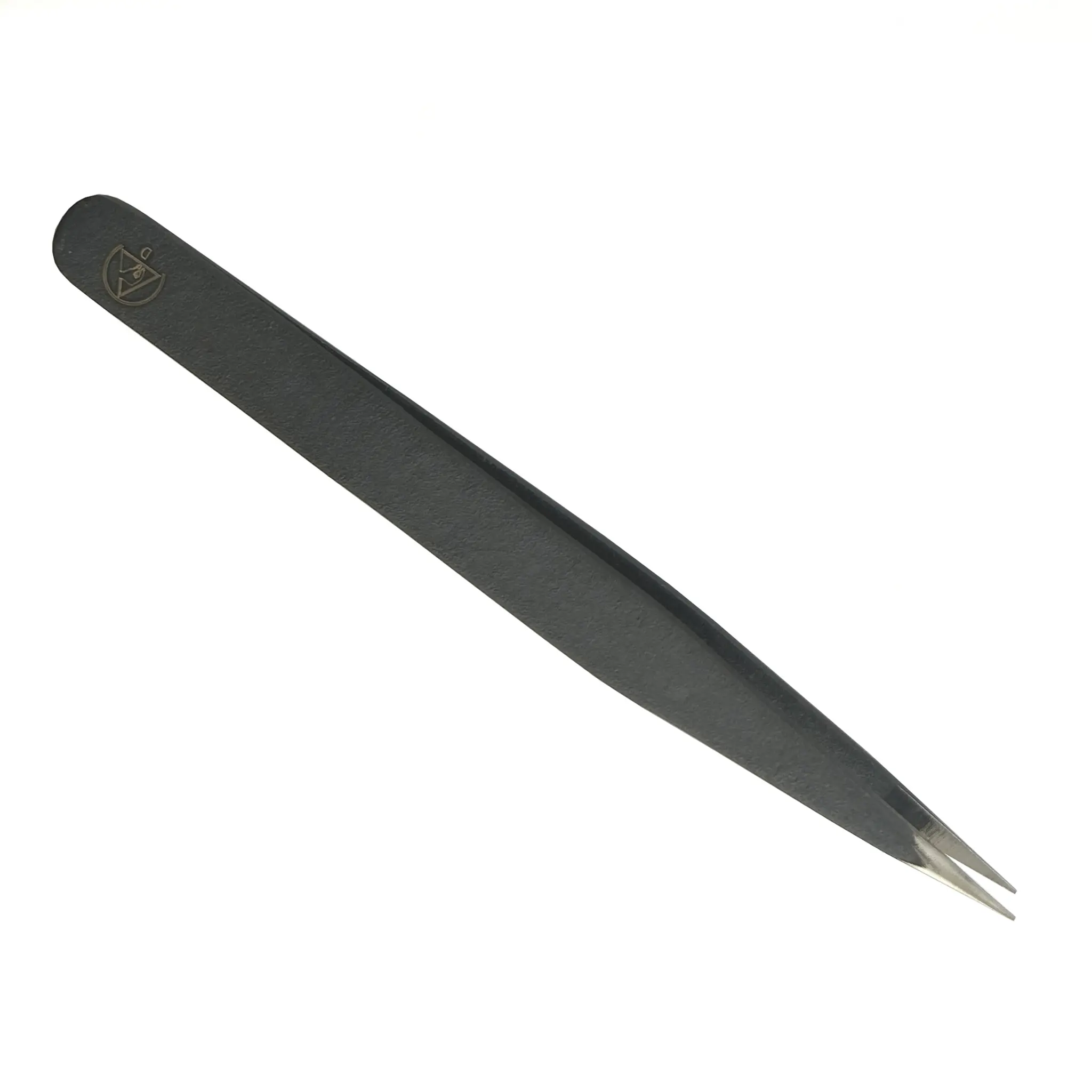 Produktfoto 1 von RS PRO Austenitstahl Pinzette, 120 mm Gerade, Spitze Fein Antimagnetisch 1-teilig ESD-sicher