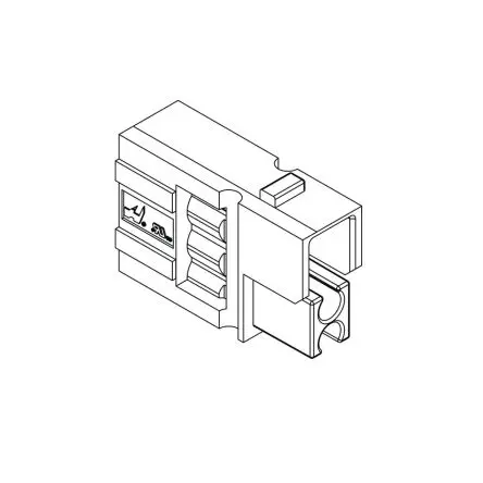 Produktfoto 1 von Anderson Power Products Serie SBE Buchse Batteriekontakt, 4 -Kontakte Kabel 20A 150V