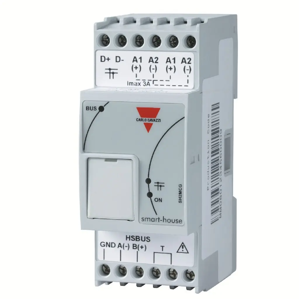Produktfoto 1 von Carlo Gavazzi DUPLINE Busgenerator für RS485 Analog, digital Eingang DUPLINE Spannung Ausgang 10 V