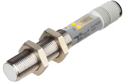 Produktfoto 1 von Carlo Gavazzi CA12EAF04BPA2IO M12 Kapazitiver Näherungssensor 4 mm, Zylinderförmig / 200mA NPN, IP68, IP67 40 V dc