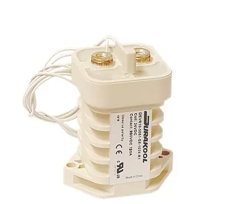 Produktfoto 1 von Durakool DEVR10 Schütz 12 V dc-Spule, 1-polig, 1kV dc / 100 A 48 V 5.54 W Nein 1-Hilfskontakte