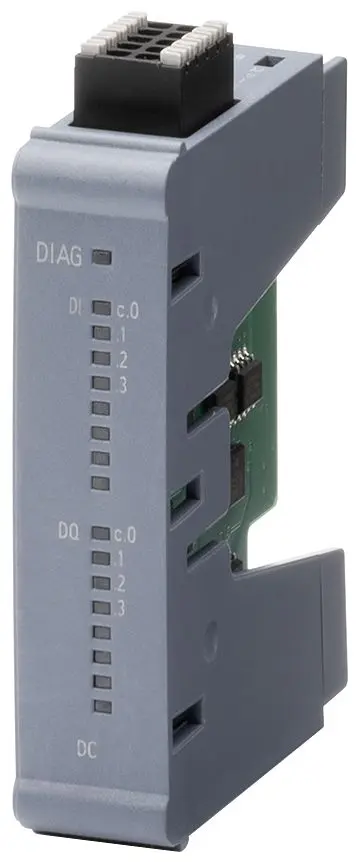 Produktfoto 1 von Siemens SIMATIC S7-1200 G2 Digitales E/A-Modul für E/A-System 4 x Digital Eingang / 4 x  Digital Ausgang 24 V