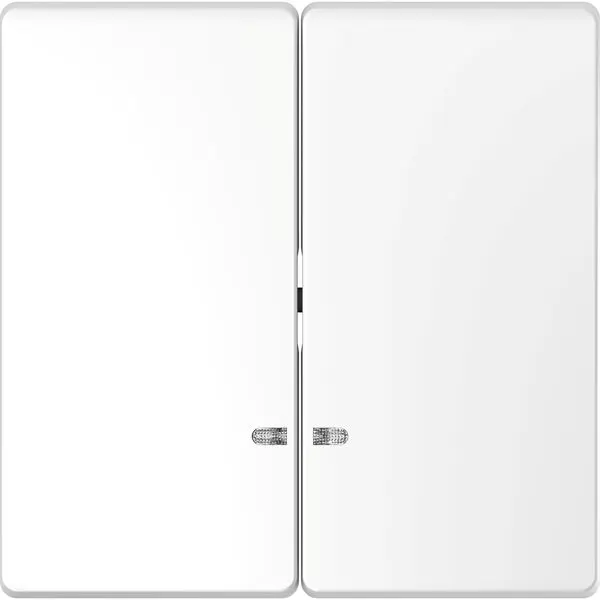 Produktfoto 1 von Schneider Electric Merten Blind- und Rollensteuerschalter Weiß T. 27 mm H. 71 mm B. 71 mm IP20