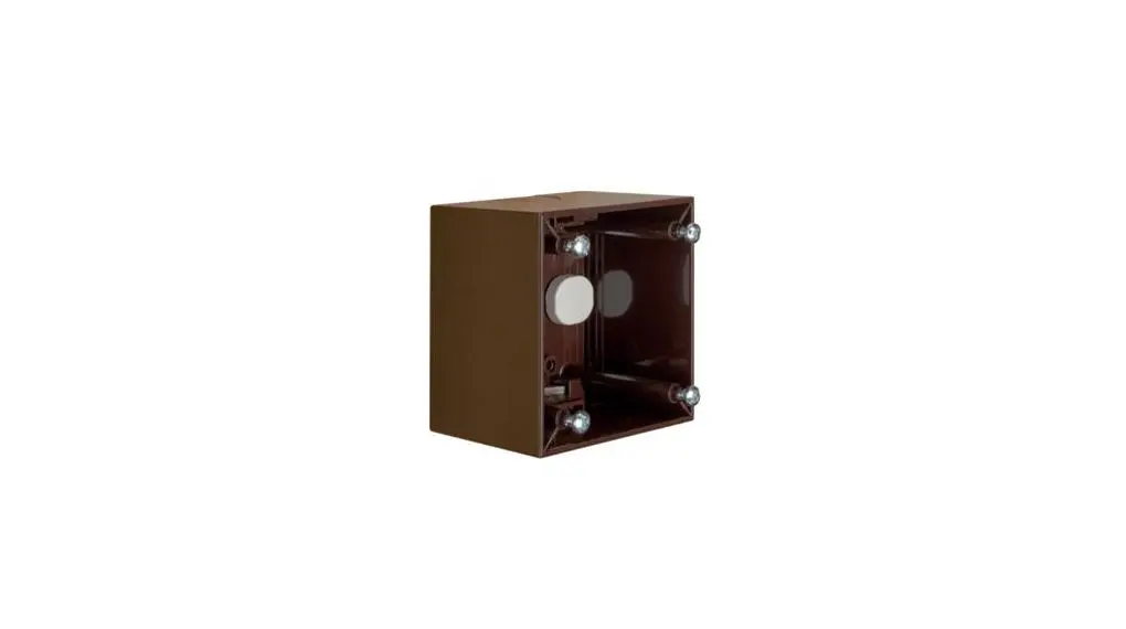 Produktfoto 1 von Berker Integro Einbaubox Braun, 1-fach, Kunststoff, 59.5 mm, 41 mm Wand, 41 mm, Braun