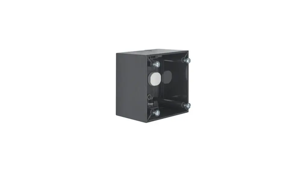 Produktfoto 1 von Berker Integro Einbaubox Anthrazit, 1-fach, Kunststoff, 59.5 mm, 41 mm Wand, 41 mm, Anthrazit