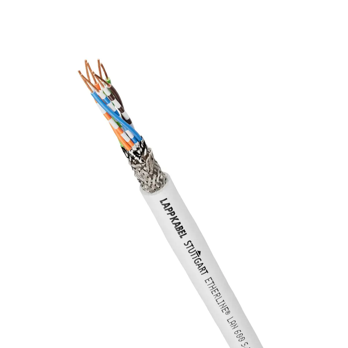 Produktfoto 1 von Lapp Unitronic Cat7 Cat7-Kabel, Hellgrau Abgeschirmt Geschirmt, Aussen ø 6.2 mm Außen-ø , Polyvinylchlorid