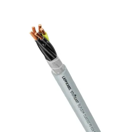 Produktfoto 1 von Lapp OLFLEX CLASSIC Steuerkabel, 5-adrig 2.5mm² 14 AWG Silbergrau, Grau Ungeschirmt, Polyvinylchlorid