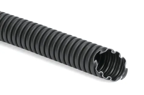 Produktfoto 1 von HellermannTyton HG-PP10 Kabelrohr Polypropylen, Ø 10 mm nom., Schwarz x 50 m IP66