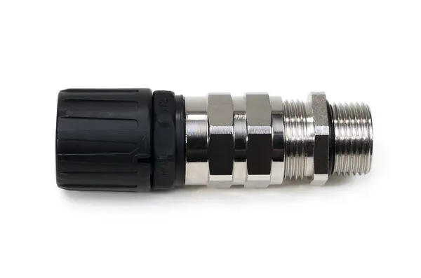 Produktfoto 1 von HellermannTyton HG16-SCG Kabelverschraubung, PG13.5 Nylon 6.6 Schwarz 4.5 mm/ 10 mm, IP66