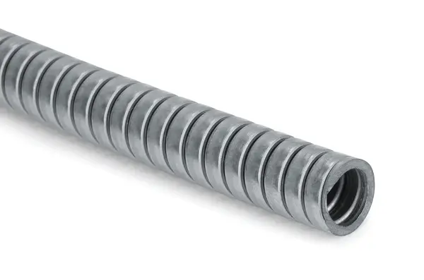 Produktfoto 1 von HellermannTyton SC16 Flexibles Leitungsschutzrohr Galvanisierter Stahl, Ø 16 mm nom., Grau x 25 m IP40