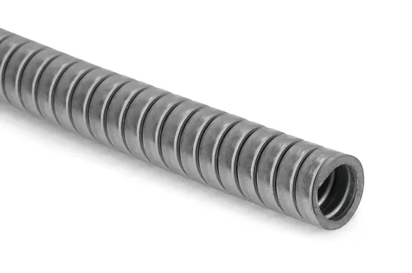 Produktfoto 1 von HellermannTyton SSC16 Flexibles Leitungsschutzrohr Edelstahl, Ø 16 mm nom., Grau x 25 m IP40