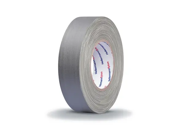 Produktfoto 1 von HellermannTyton HellermannTyton Baumwolle Isolierband Grau,  Stärke  0.31 mm x 19 mm x 10 m, -80 °C bis 538 °C