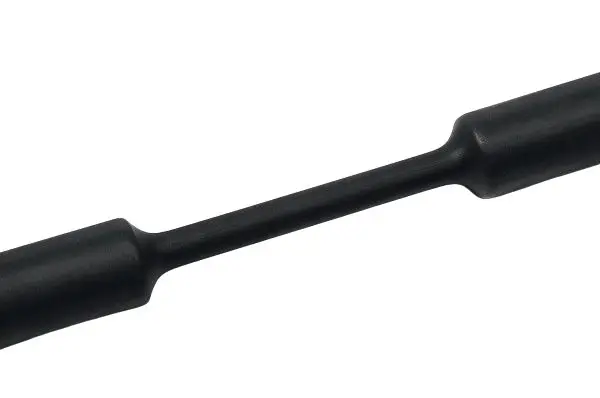 Produktfoto 1 von HellermannTyton TF31 Standard-Wärmeschrumpfschlauch, Aluminiumlegierung Schwarz, Ø 24 mm Schrumpfrate 3:1, Länge 60m