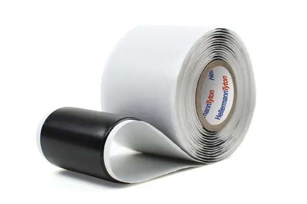 Produktfoto 1 von HellermannTyton Ethylen-Propylen-Gummi Klebeband, selbstverschweissend, Schwarz, Stärke 1.65 mm, 50.8 mm x 3 m
