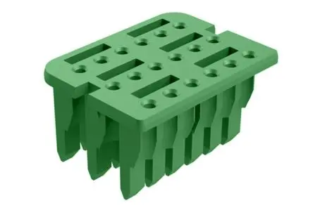Produktfoto 1 von Amphenol Industrial AWV Serie Anschluss Thermoplast, Buchse, Gerade, 18-polig, Kfz-Steckverbinderzubehör für
