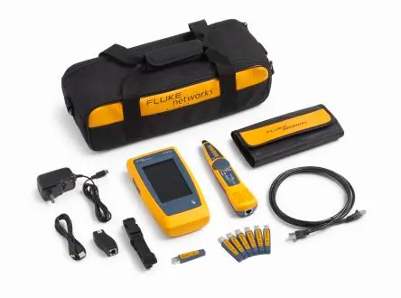Produktfoto 1 von Fluke LinkIQ DUO Cable+Wi-Fi+Network Kabelfinder Tonsignal, Netzwerk Prüfgerät, RJ45, USB, Interne Antenne RJ45,