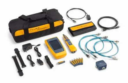 Produktfoto 1 von Fluke LinkIQ DUO Cable+Wi-Fi+Network Kabelfinder Tonsignal, Netzwerk Prüfgerät, Interne Antenne, M12x, M12, M8, RJ45,