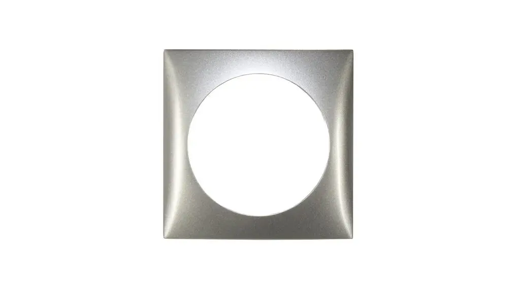 Produktfoto 1 von Berker Rahmen Grau 1 Ausbrüche H. 59.5 mm B. 59.5 mm