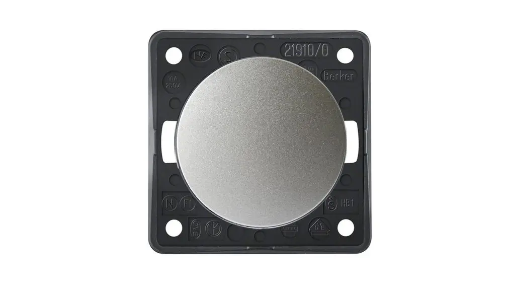 Produktfoto 1 von Berker Integro Kippschalter Ein-Aus / 10 A 250 V ac