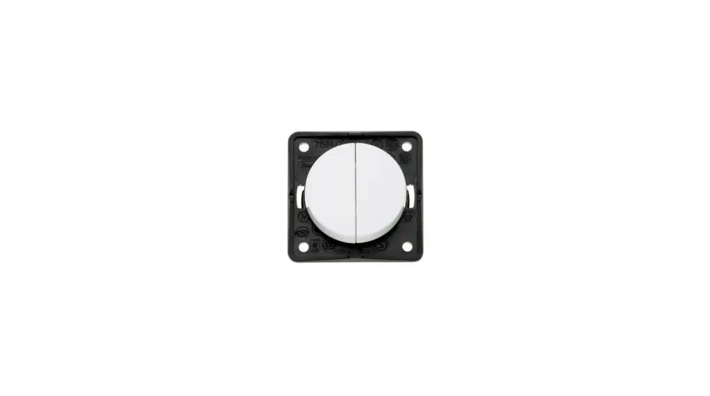 Produktfoto 1 von Berker Integro Kippschalter Silikonpolymer, 2 Schließer / 10 A 250 V ac