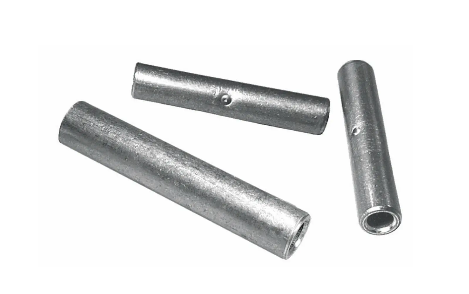 Produktfoto 1 von RS PRO 2ZA Aderendhülse, Stift ø 9.2 mm, Silber, Nylon, 50 mm, Unisoliert, 6 AWG max.