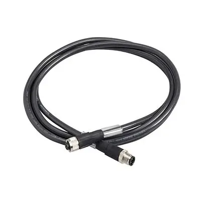 Produktfoto 1 von Telemecanique TCSMCN Kabel assembliert, M12, Gerade Buchse / M12, Gerade Stecker, Länge 2 m