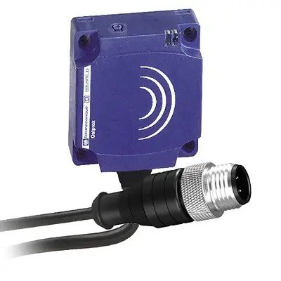 Produktfoto 1 von Telemecanique Sensors Näherungssensor Induktiv, Flach 25 mm PNP 12 → 24 V DC NO