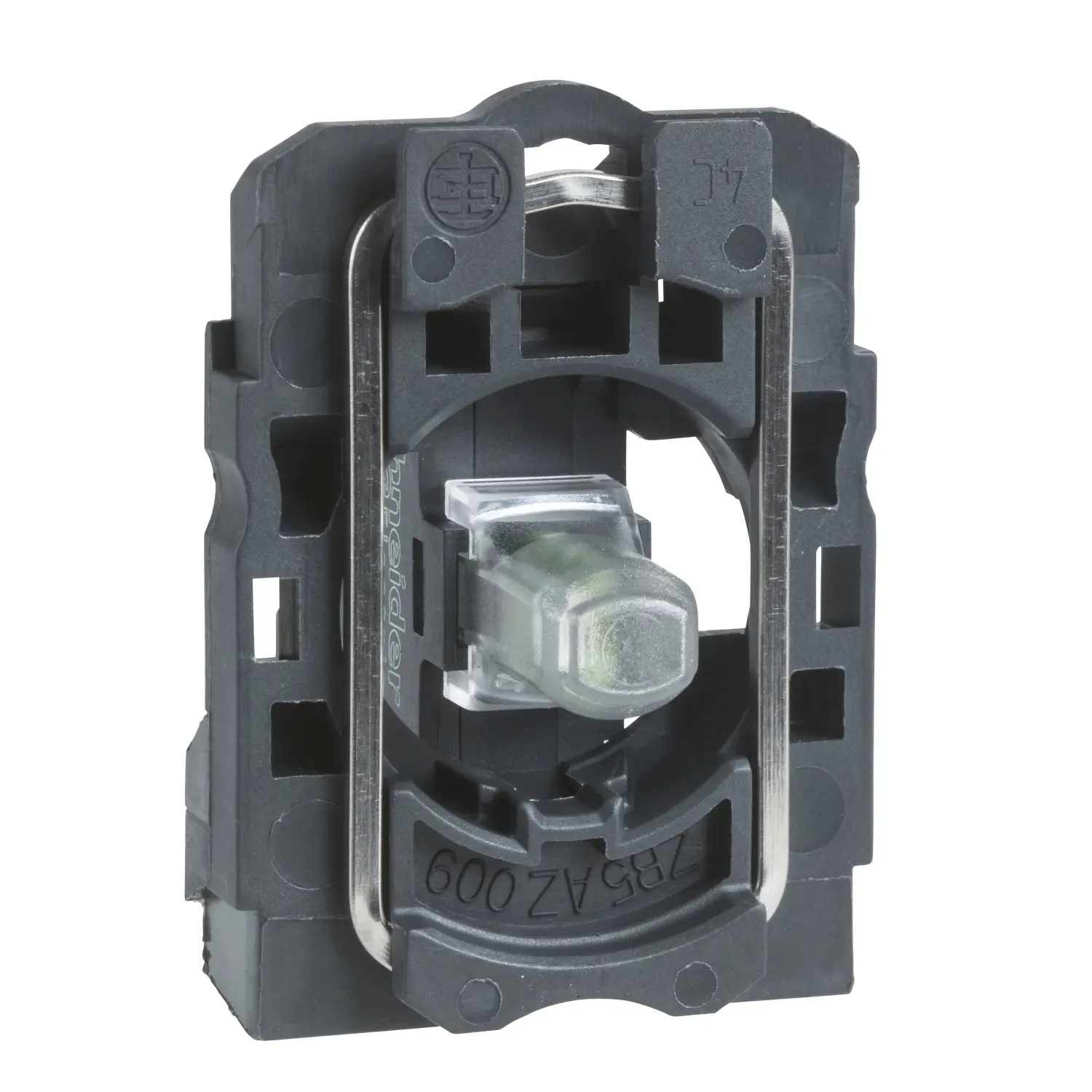 Produktfoto 1 von Schneider Electric ZB5 Kontaktblock LED Weiß beleuchtet 600V Schraubanschlussklemme