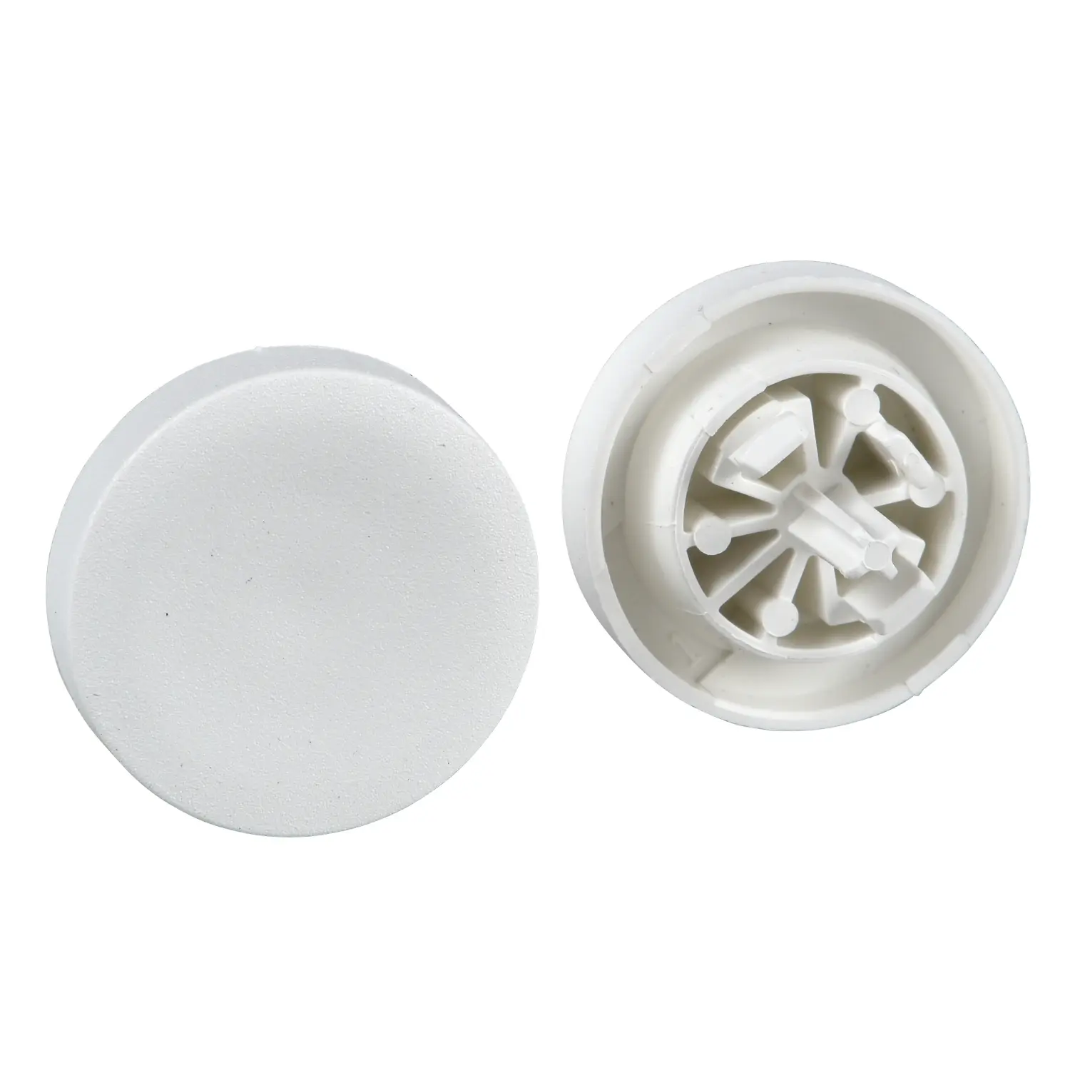 Schneider Electric ZBL Drucktastenkopf Ø 22 mm, Weiß Drehen Rund