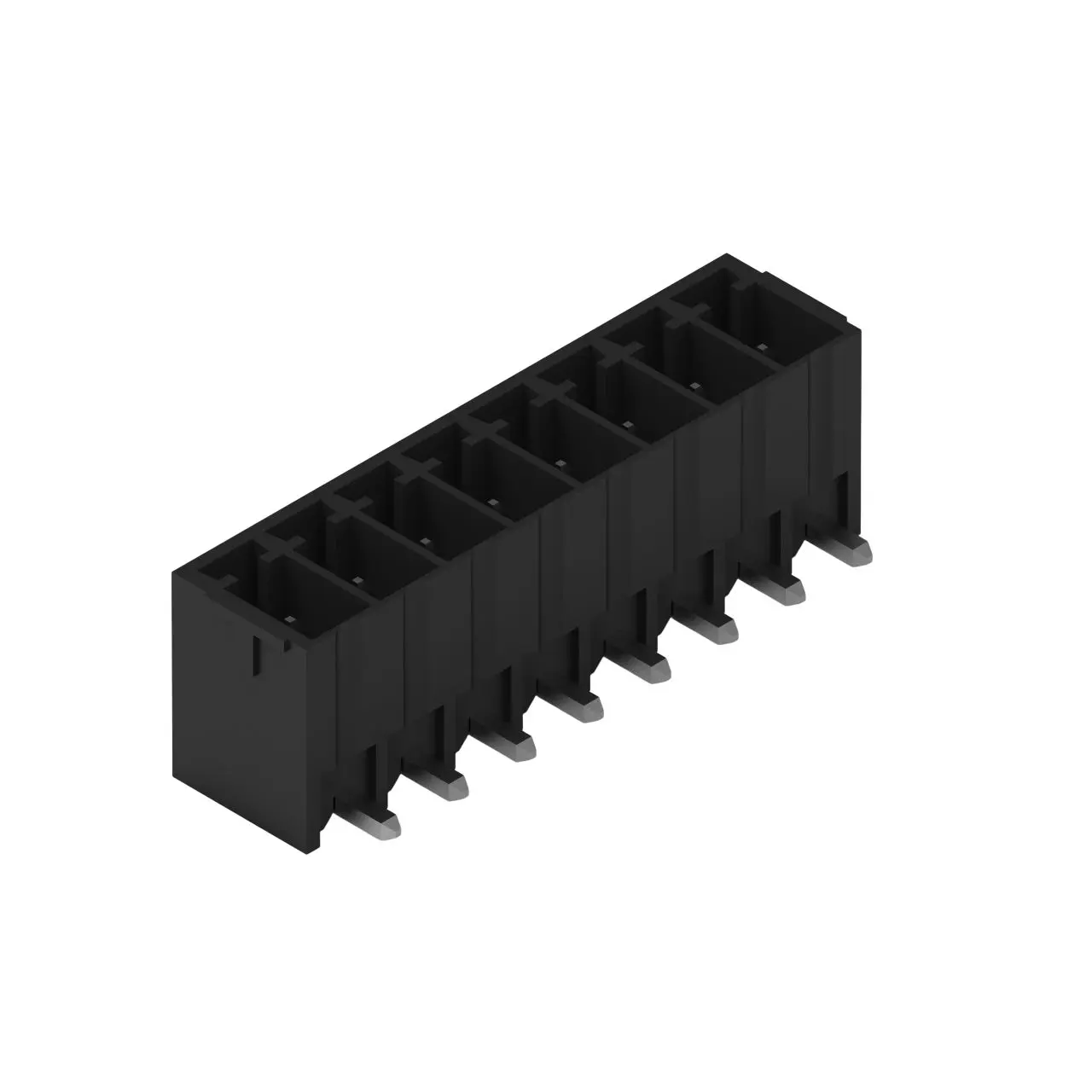 Wurth Elektronik WR-TBL Leiterplattenleiste Horizontal, 8-polig / 1-reihig, Raster 3.5 mm Raster Durchsteckmontage