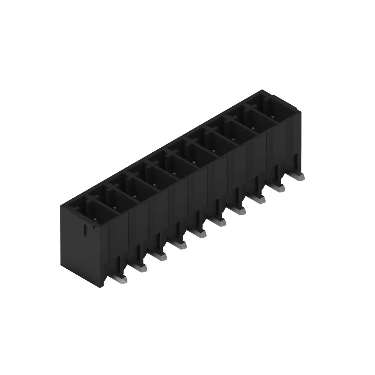 Wurth Elektronik WR-TBL Leiterplattenleiste Horizontal, 10-polig / 1-reihig, Raster 3.5 mm Raster Durchsteckmontage