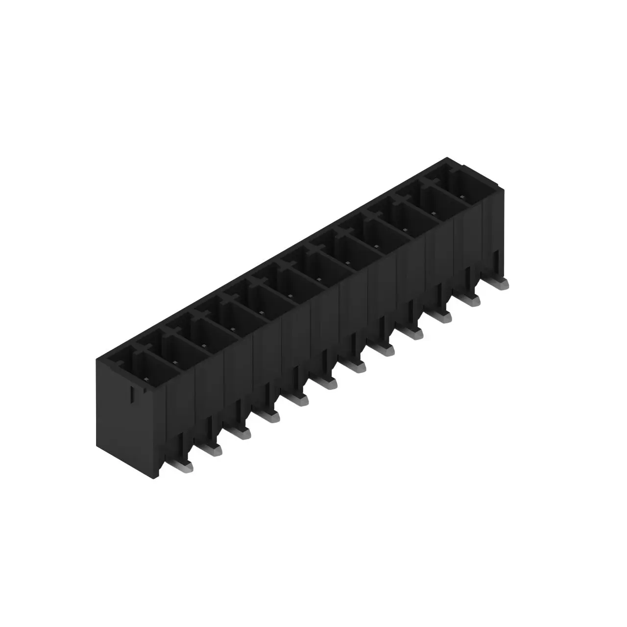 Wurth Elektronik WR-TBL Leiterplattenleiste Horizontal, 12-polig / 1-reihig, Raster 3.5 mm Raster Durchsteckmontage
