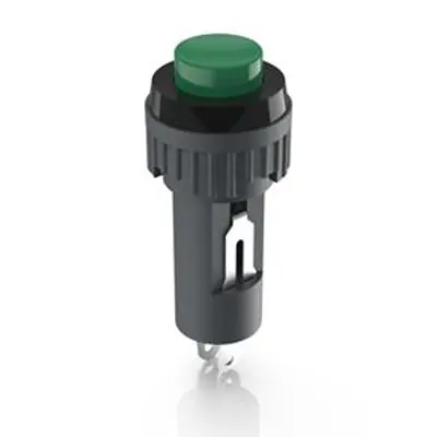 Produktfoto 1 von RAFI 1.10 Beleuchteter Druckschalter Tastend THT, 1 NO (Schließer) 24V