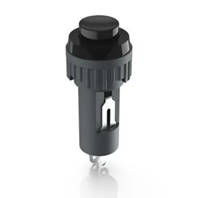 Produktfoto 1 von RAFI 1.10 Beleuchteter Druckschalter Tastend THT, 1 NO (Schließer) 24V