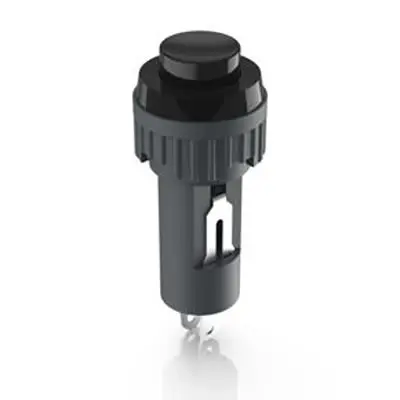 RAFI 1.1 Beleuchtete Drucktaste Tastend Durchsteckmontage Ø 9.1 mm, 1 Schließer / 100mA 24 V ac, IP40