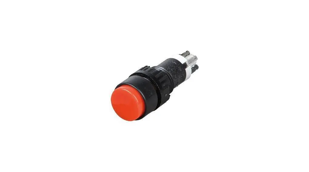 Produktfoto 1 von RAFI 1.15 Beleuchteter Druckschalter Tastend THT, 1 NC + 1 NO 24V