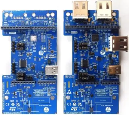 Produktfoto 1 von STMicroelectronics Transceiver-Erweiterungsplatinen-Kit USB-Mikrocontroller, Entwicklungstool Entwicklungstool